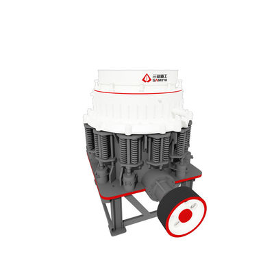 250KW Quarry Spring Hydraulic Cone Crusher với C Crushing Cavity Pattern và 42CrMo Spindle Material