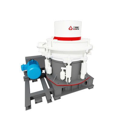 Máy nghiền hình nón thủy lực đa xi lanh 300TPH công suất lớn cho khai thác mỏ và khai thác đá