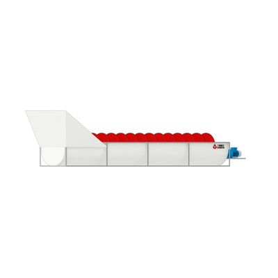 Máy rửa cát xoắn ốc đầu tư thấp 150-260t / h Cho ngành công nghiệp xây dựng