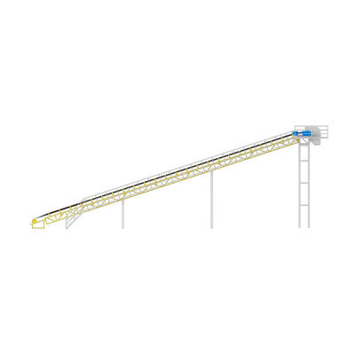 Định dạng linh hoạt và vận hành dây chuyền vận chuyển 5.5-16.5KW với cấu trúc đơn giản