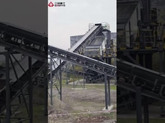 hiện trường máy nghiền